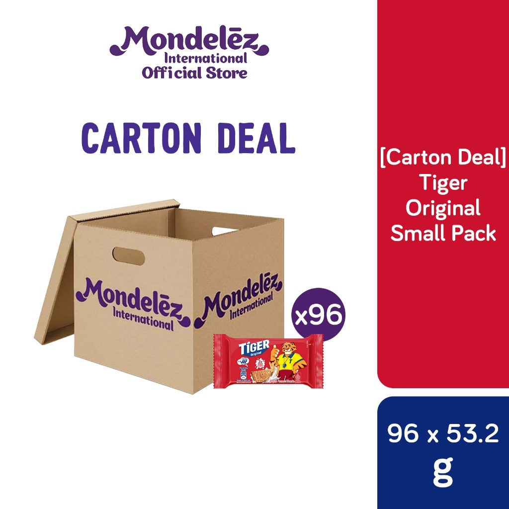 Tiger Biscuits Small Pack Original (53.2g x 96)