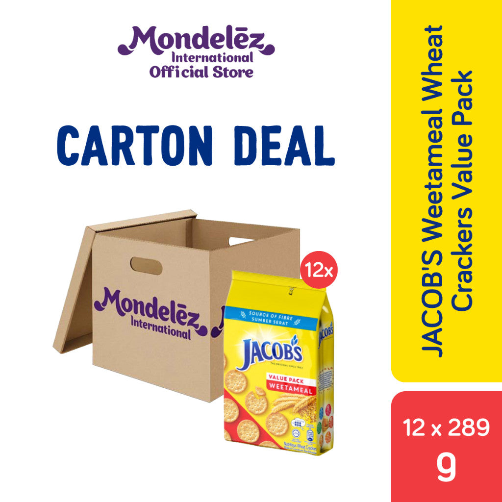 Jacob's Valuepack - Weetameal (12 x 289g)