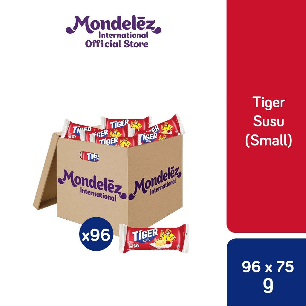 Tiger Biscuits Small Pack Susu (75g x 96)