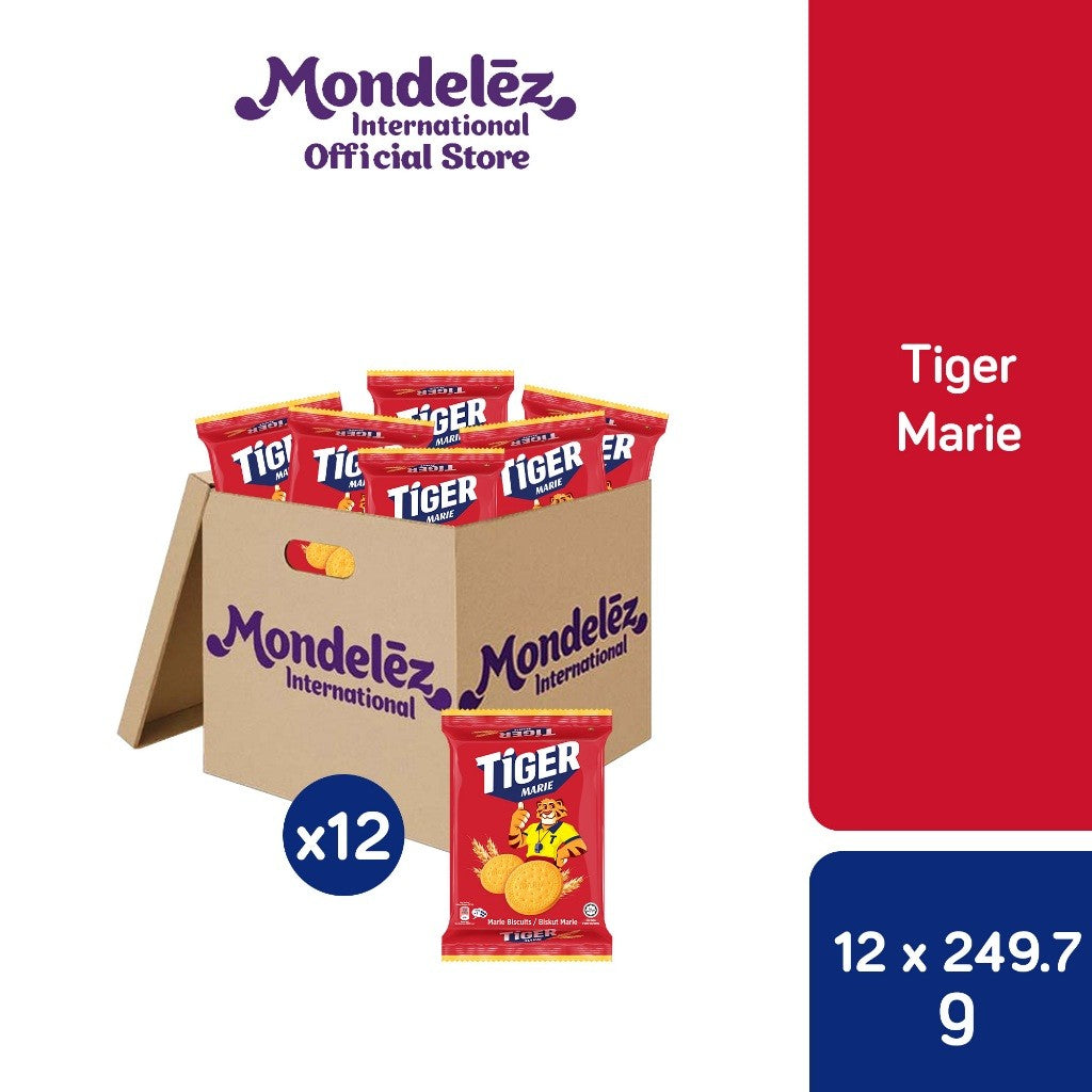 Tiger Biscuits Marie (249.7g x 12)