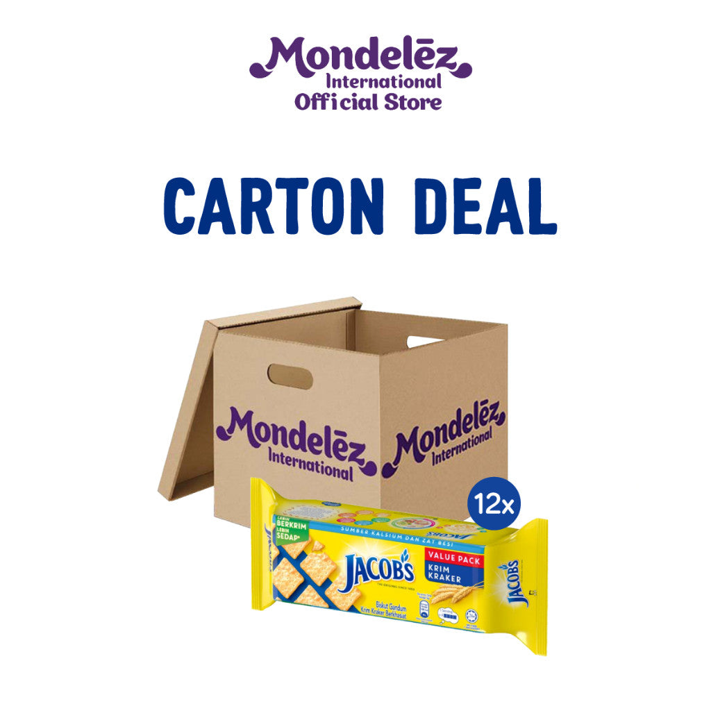 Jacob's Valuepack - Cream Cracker (12 x 324g)