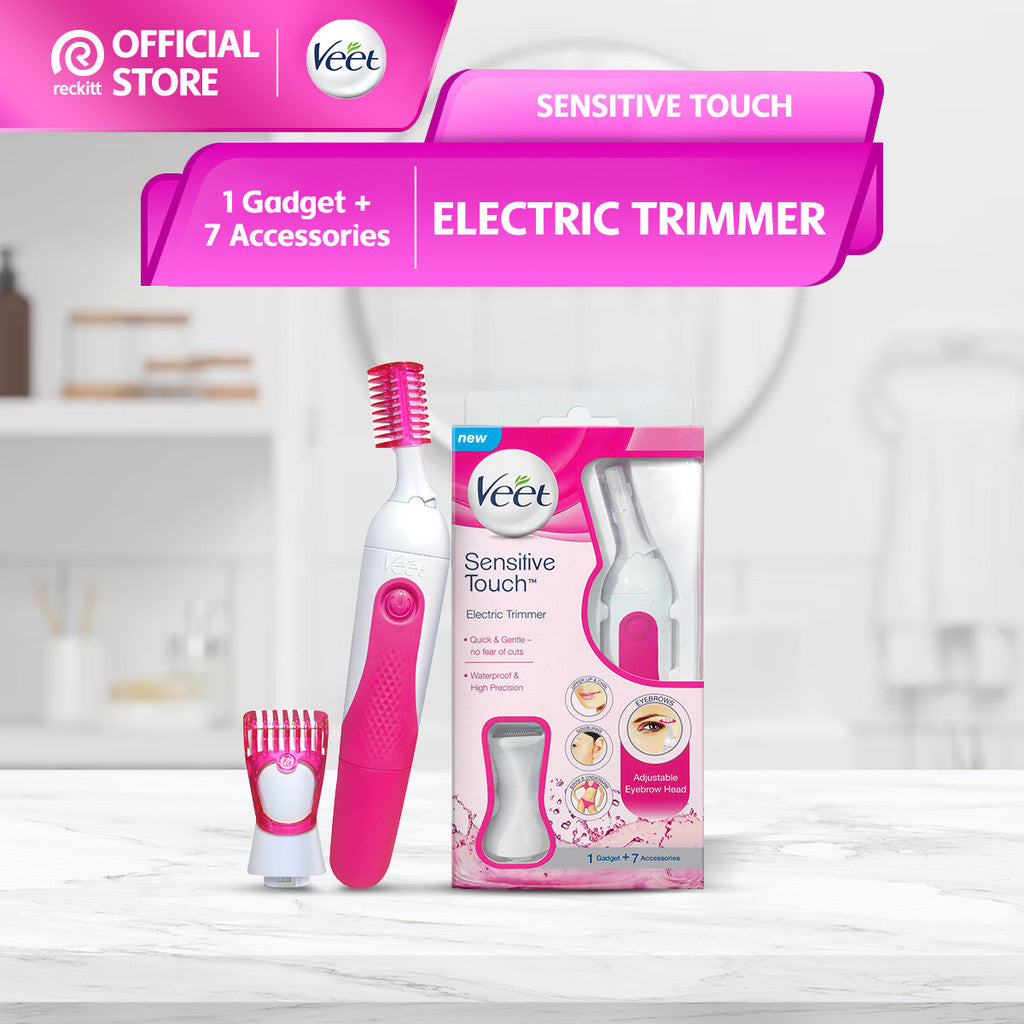 Veet Electric Trimmer Sensitive Touch (Portable Hair Removal Device)