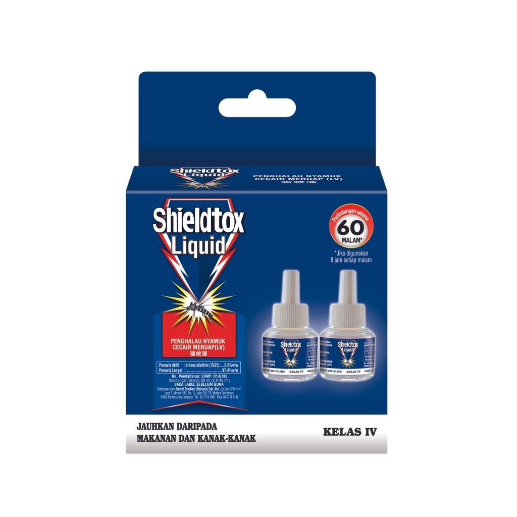 Shieldtox Liquid Refill 60 Nights Twinpack