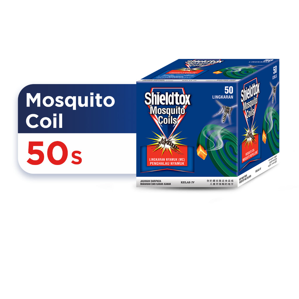 Shieldtox 8 hours Mosquito Coil (50pieces)