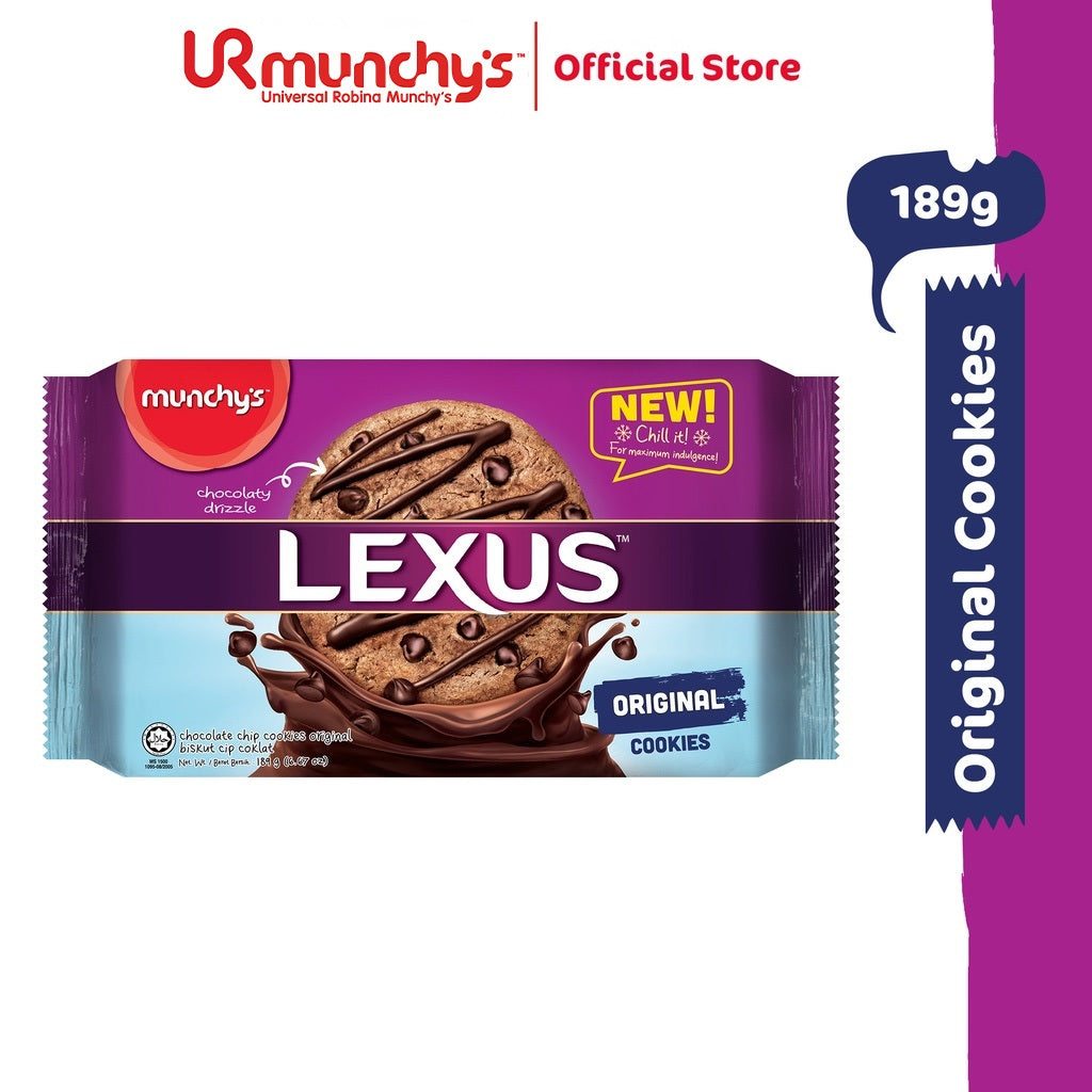 Munchy's LEXUS Cookies - Original (189g)