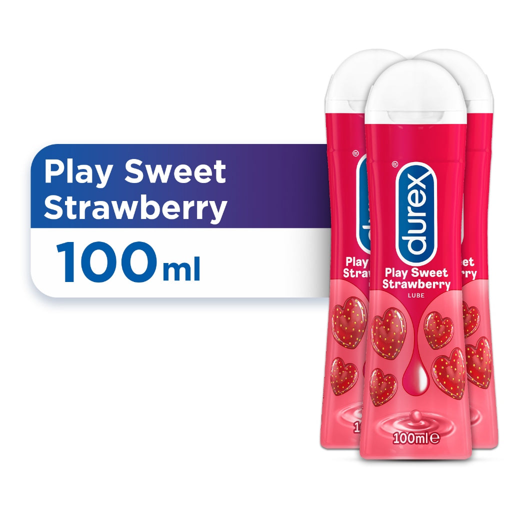 gel manix lubricant ad meaning Excite Strawberry Flavored Water-Based Lubricant Gel - 100 ml main image 1