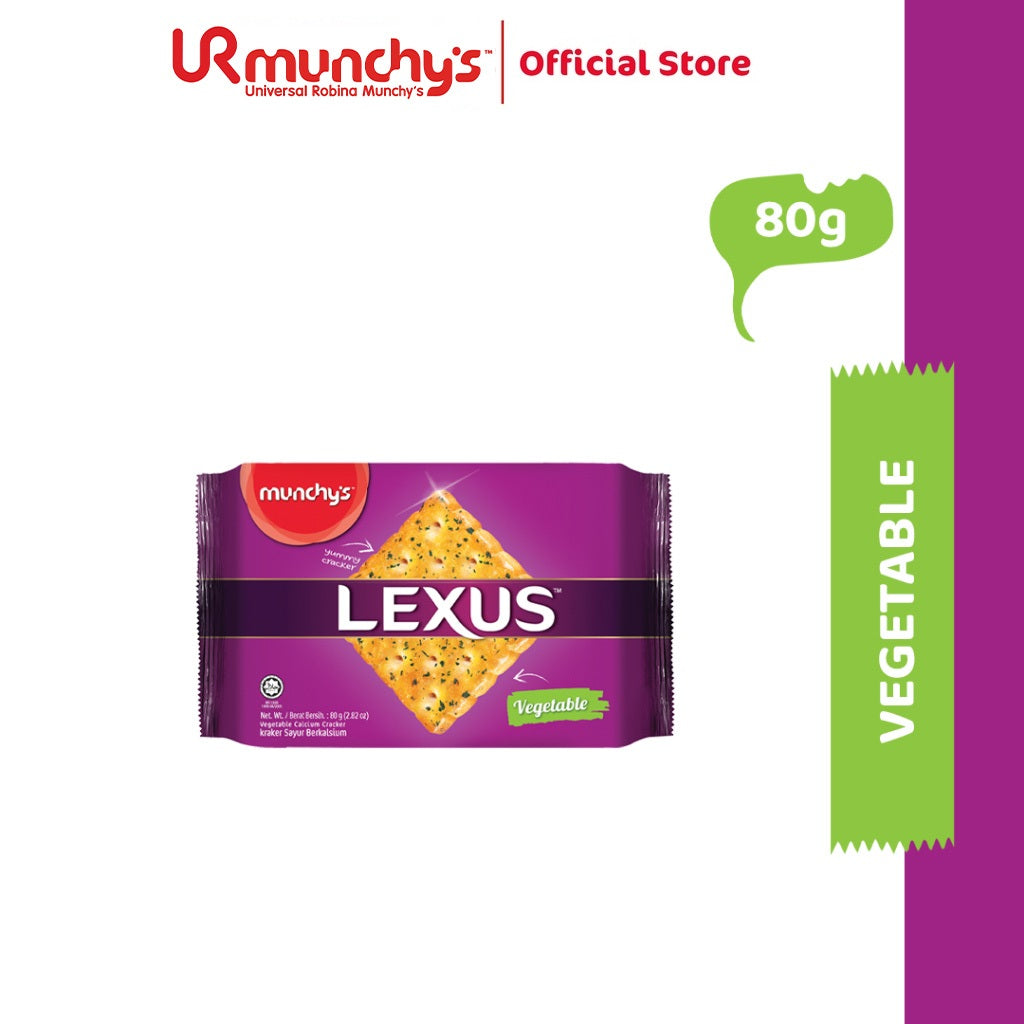Munchy's LEXUS Vege Calcium Cracker (80g)