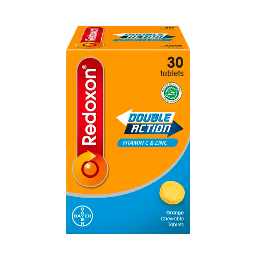 Redoxon Double Action Chewable Tablets (60's)