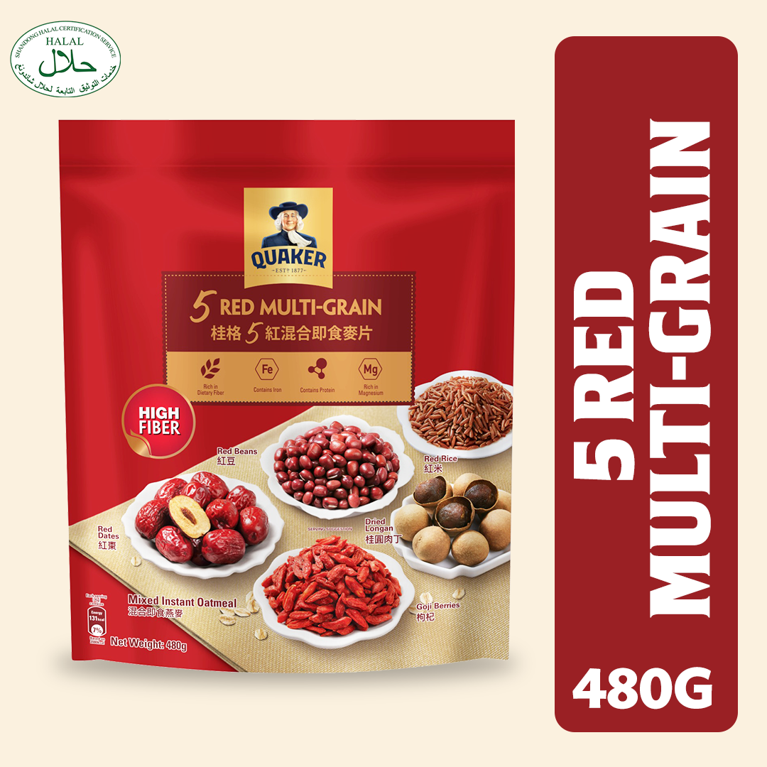 Quaker Five Red Multigrain 480g