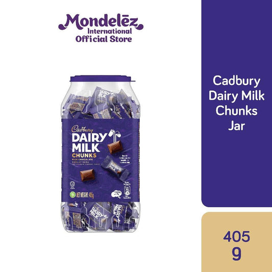 Cadbury Dairy Milk Chocolate Neap Jar (382g x 12)