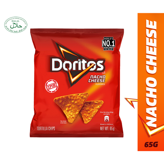 Doritos Tortilla Chips Nacho Cheese 65g