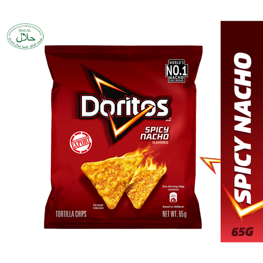 Doritos Tortilla Spicy Nacho 65g