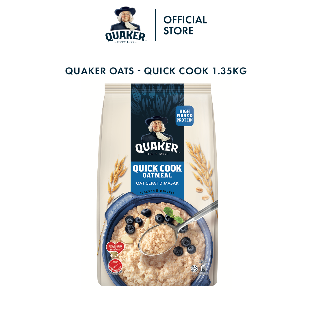 Quaker Oats - Quick Cook 1.35kg