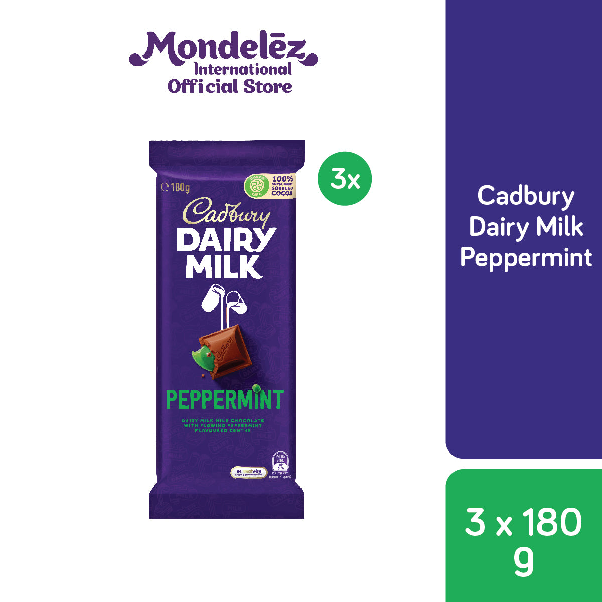 [CARTON DEAL] CDM PEPPERMINT (4 X 15 X 180G)