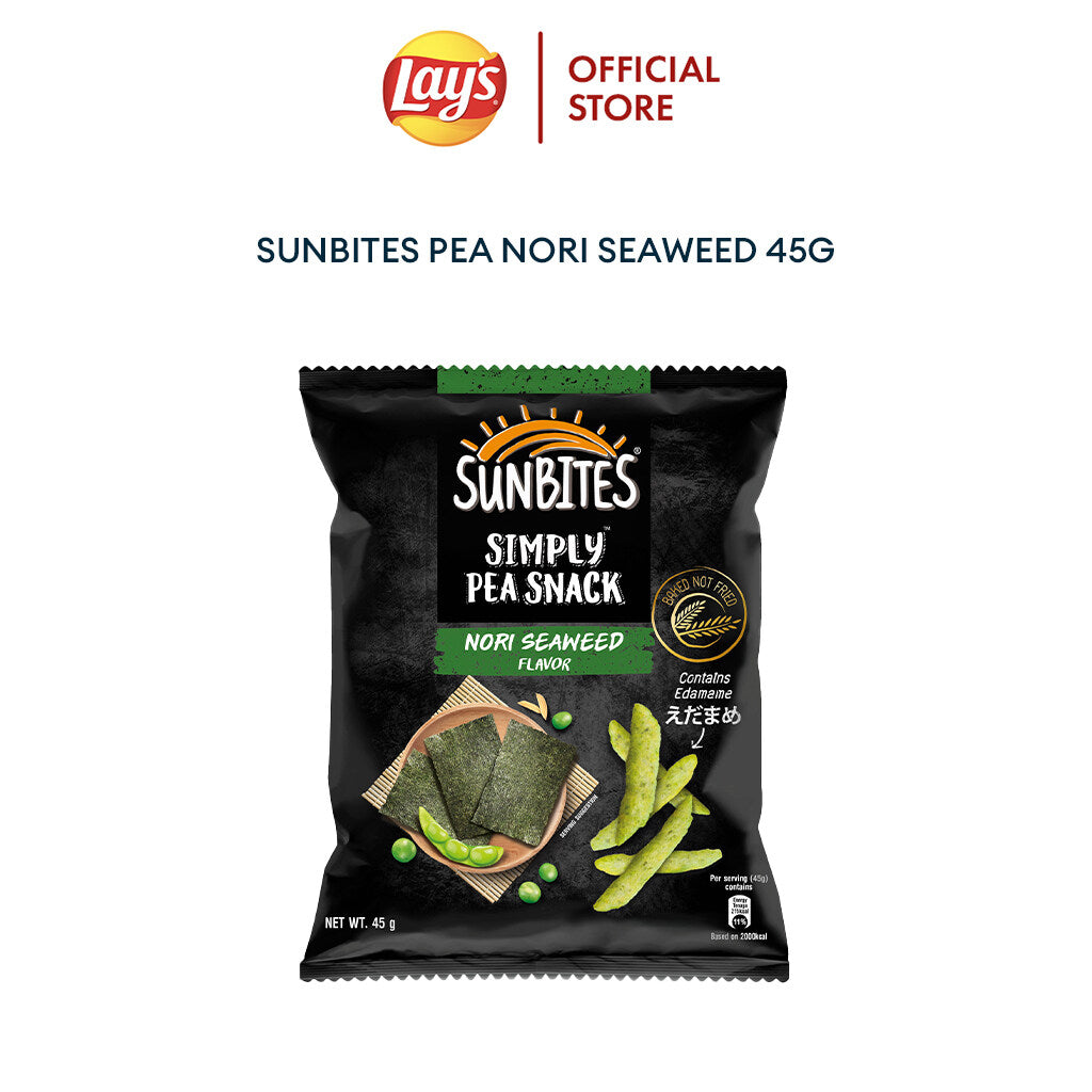 Sunbites Pea Nori Seaweed 45g