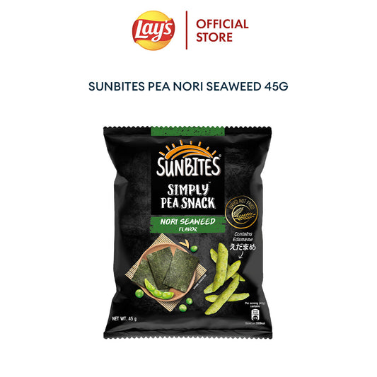 Sunbites Pea Nori Seaweed 45g