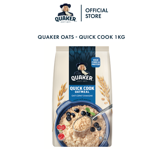 Quaker Oats - Quick Cook 1kg