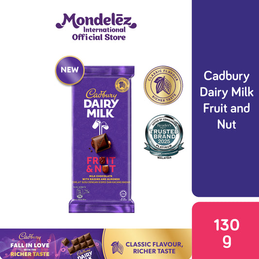 [CARTON DEAL] CDM FRUIT & NUT 6X12X130G (6 X 12 X 130G)