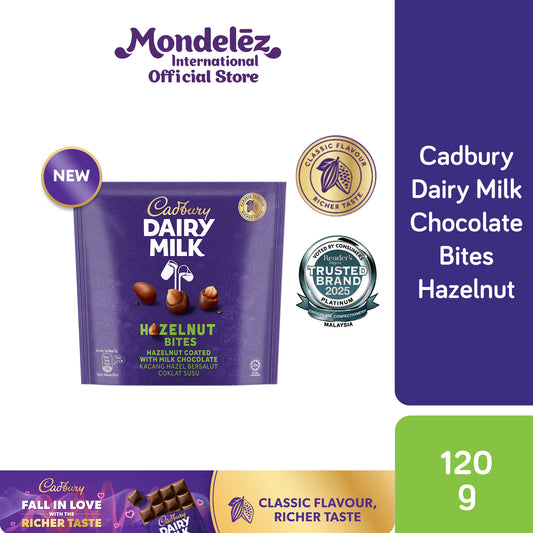 [CARTON DEAL] CDM BITES HAZELNUT 120G (1 X 24 X 120G)