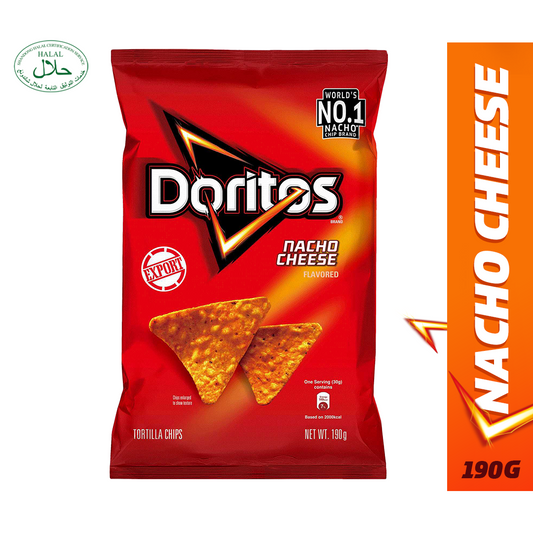 Doritos Tortilla Chips Nacho Cheese 190g