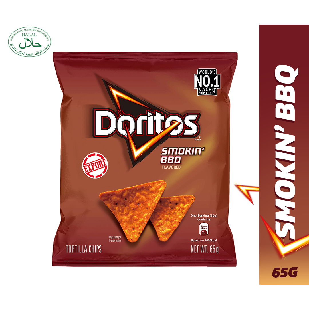 Doritos Tortilla Chips Smokin BBQ 65g