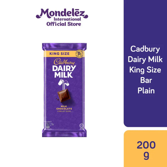 Cadbury Dairy Milk King Size Bar XL 200g - Plain