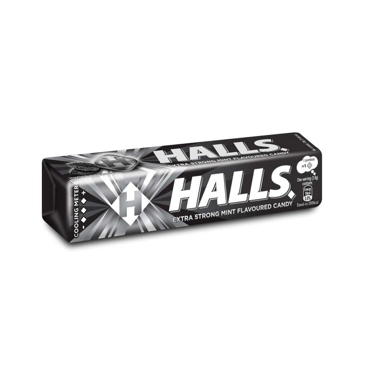 [CARTON DEAL] HALLS STICK CANDY EXTRA STRONG (12 X 20 X 34G)