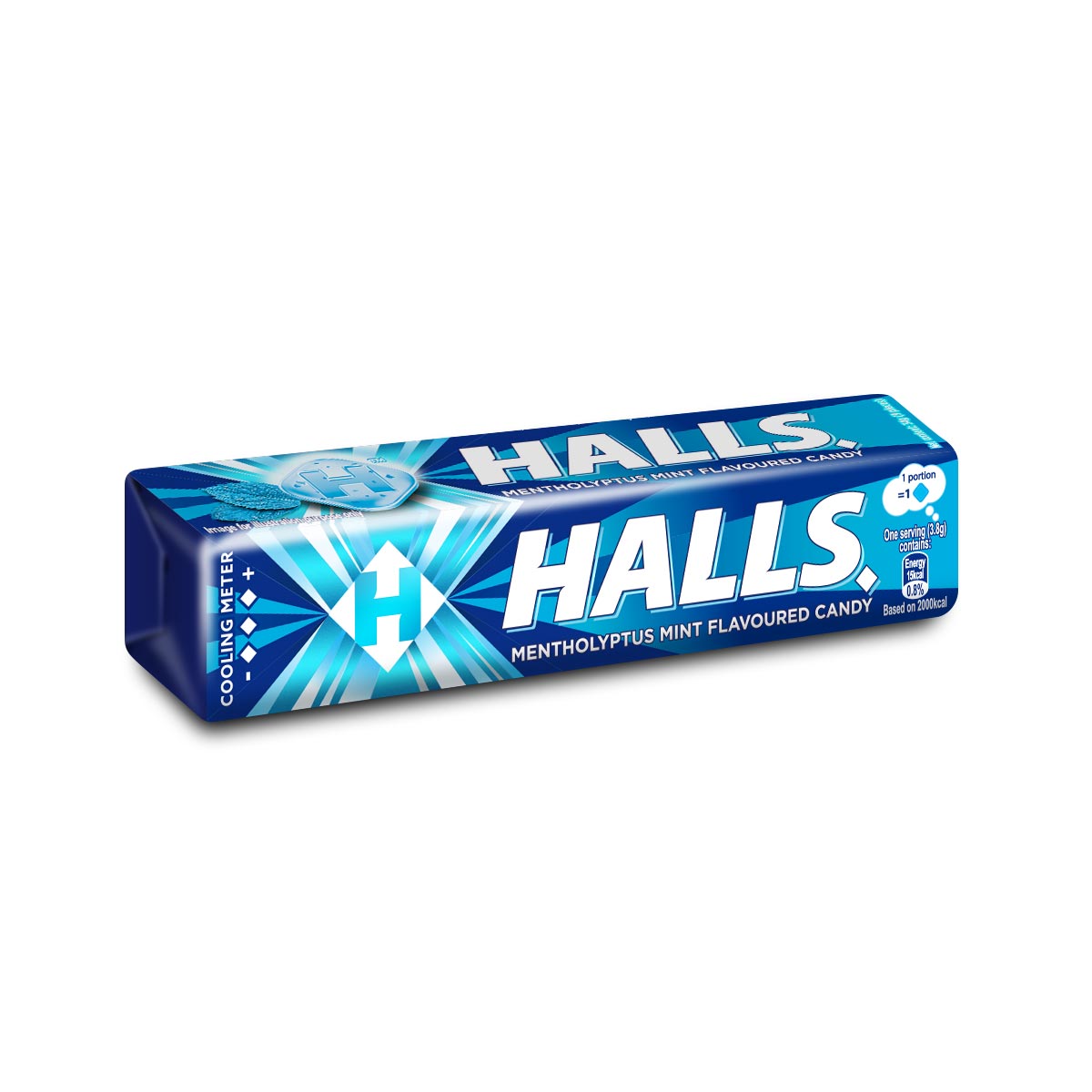 [CARTON DEAL] HALLS STICK CANDY MENTHOLYPTUS (12 X 20 X 34G)