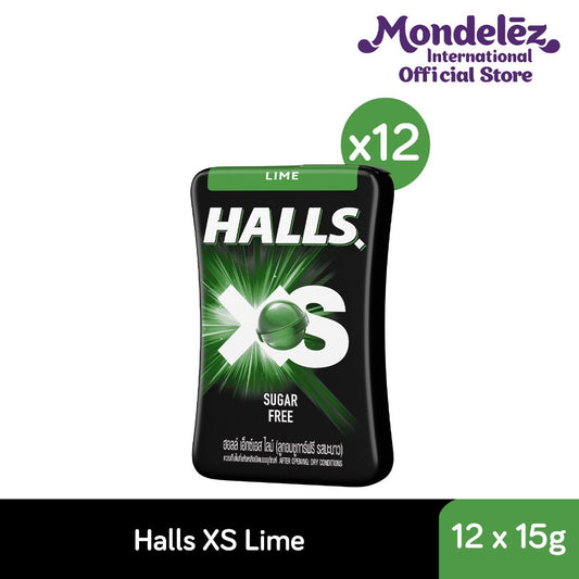 [CARTON DEAL] HALLS XS LIME  (24 X 12 X 20S)