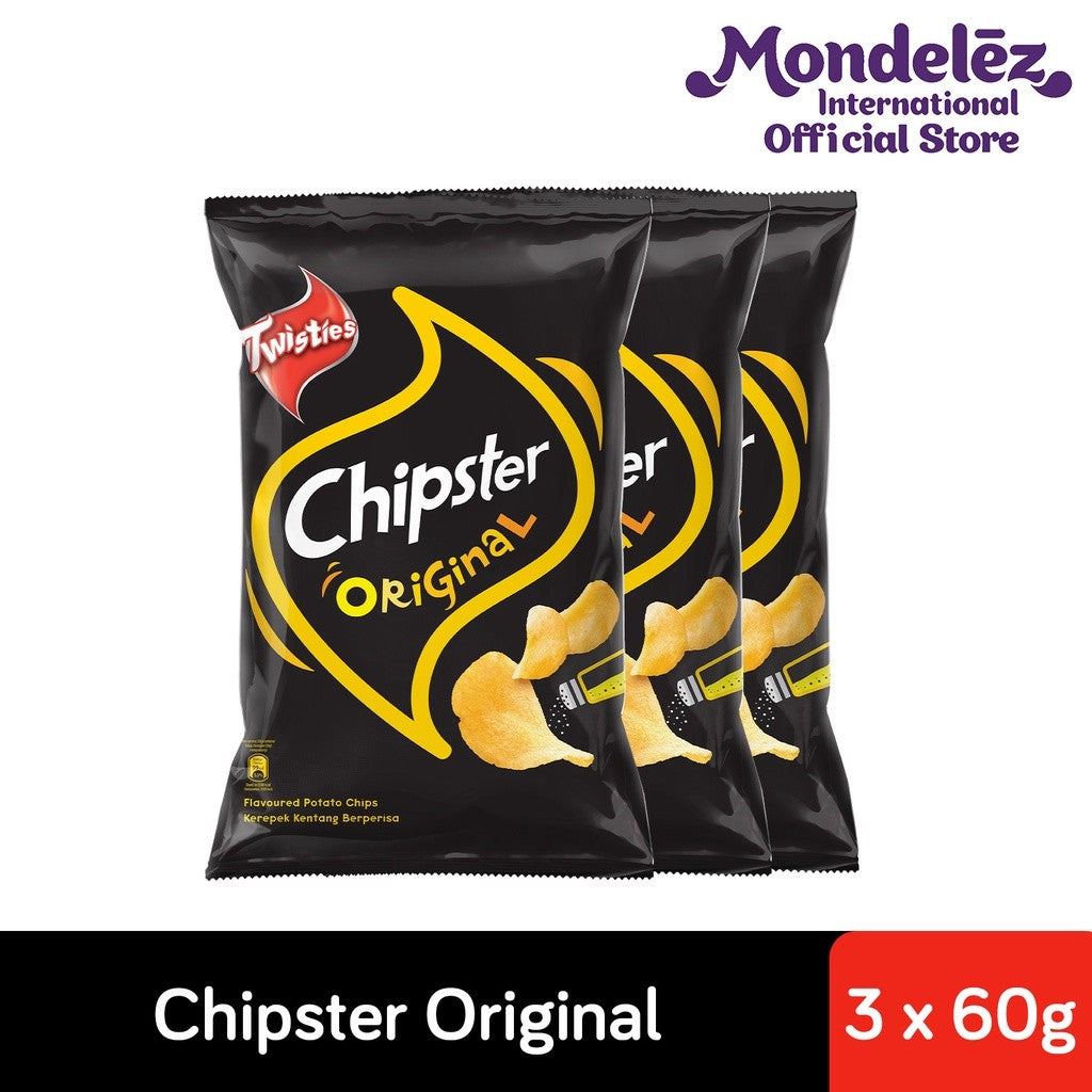 [CARTON DEAL]  TWIST CHIPSTER ORIGINAL (3 X 10 X 60G)