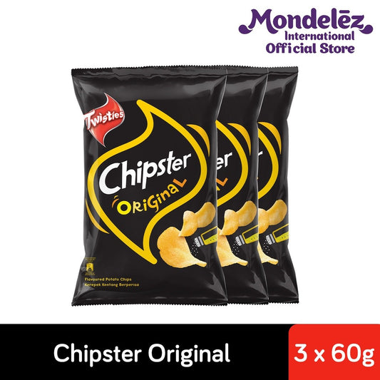[CARTON DEAL]  TWIST CHIPSTER ORIGINAL (3 X 10 X 60G)