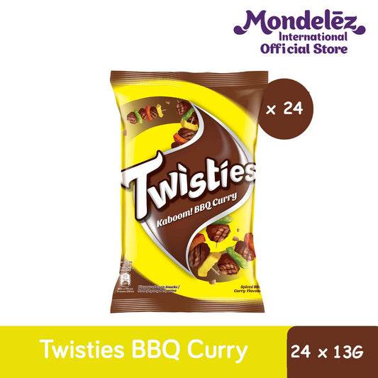 [CARTON DEAL] TWISTIES BBQ CURRY 60G (6 X 10 X 60G)