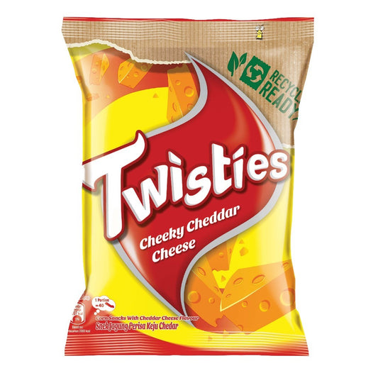 [CARTON DEAL] TWISTIES CHEESE 60G (6 X 10 X 60G)