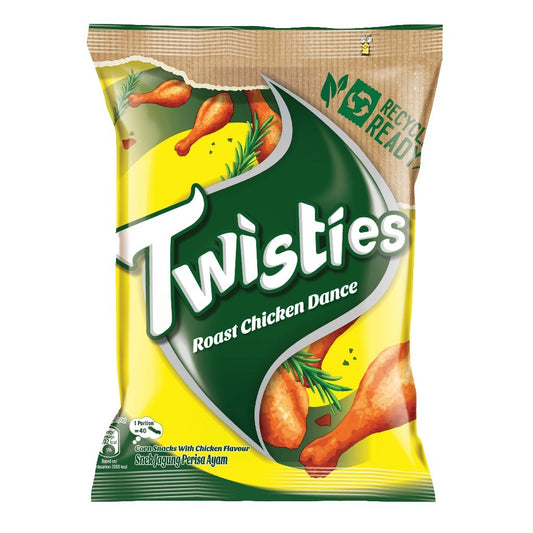 [CARTON DEAL] TWISTIES CHICKEN 60G (6 X 10 X 60G)