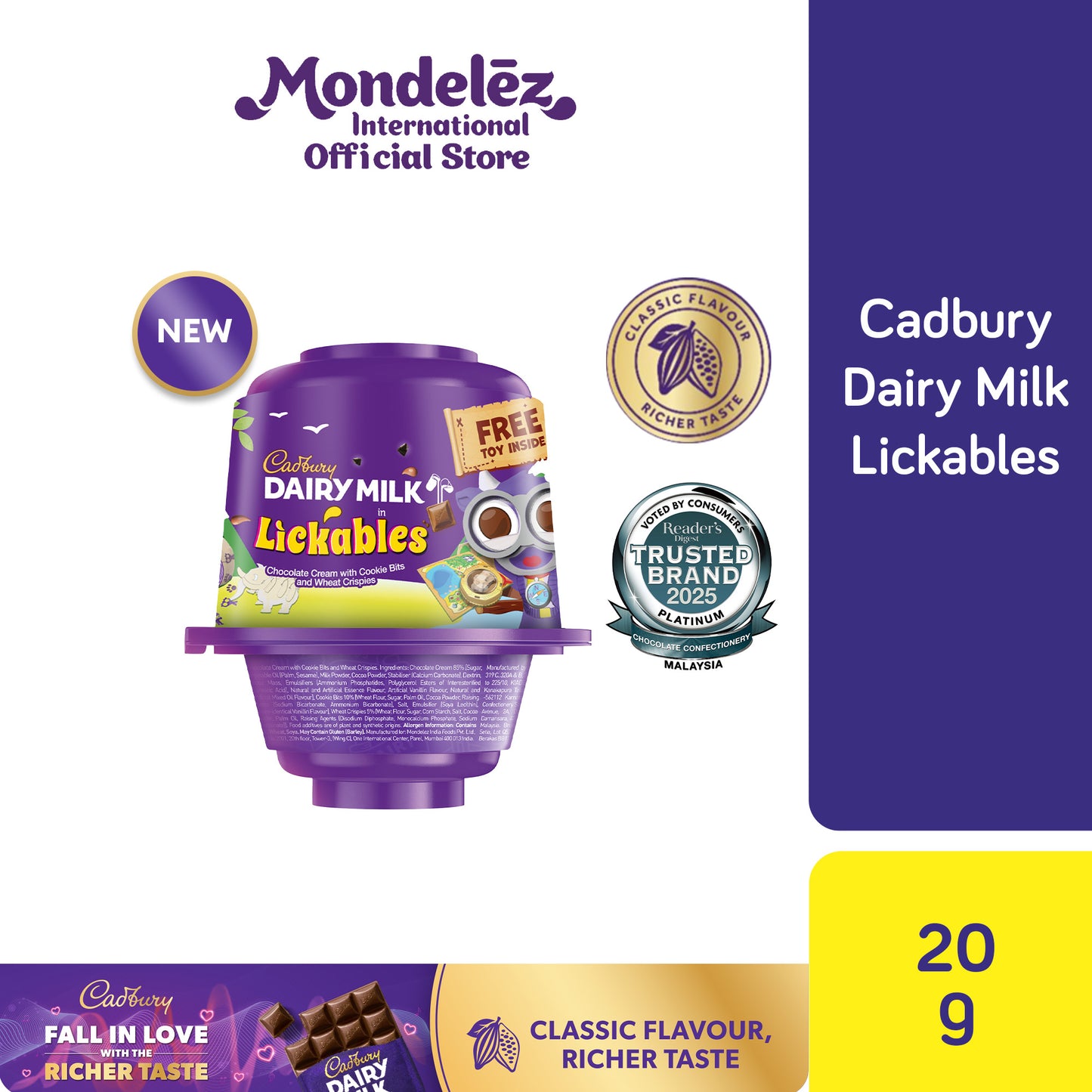 [CARTON DEAL] CDM LICKABLES 20G (9 X (12 X 20G))