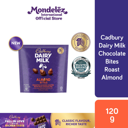 [CARTON DEAL] CDM BITES ALMOND 120G (1 X 24 X 120G)