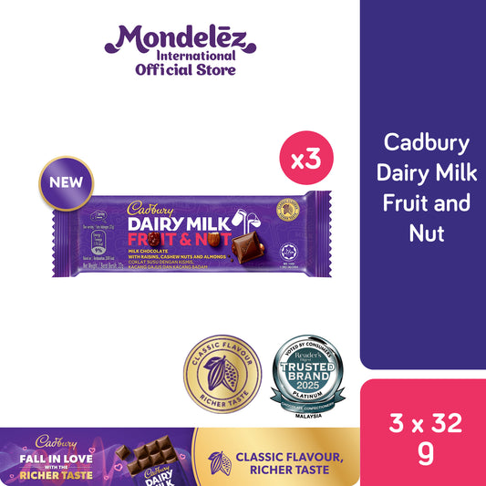 [CARTON DEAL] CDM FRUIT & NUT 32G (12 X 24 X 32G)
