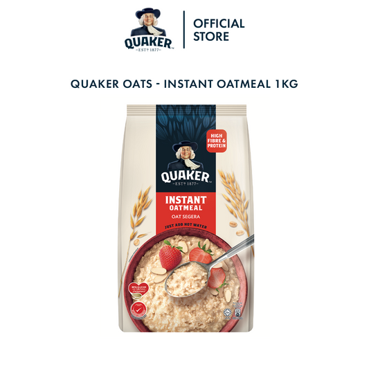 Quaker Oats - Instant Oatmeal 1kg