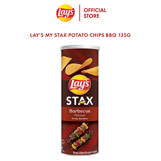 Lay's MY Stax Potato Chips BBQ 135g