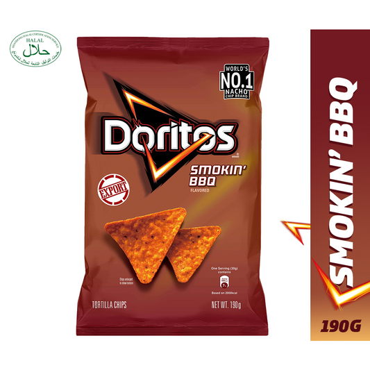 Doritos Tortilla Chips Smokin BBQ 190g