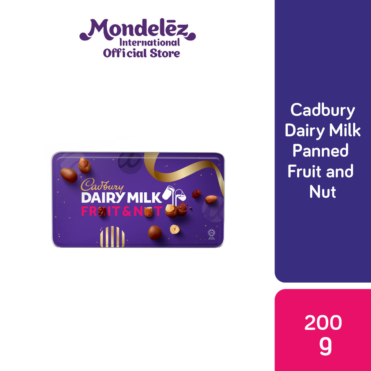 [CARTON DEAL] CDM PANNED FRUIT&NUT 12X200G (1 X 12 X 200G)