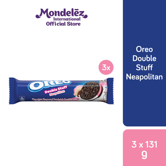 [CARTON DEAL] OREO 131G ANZ NEAPOLITAN (1X20X131G)