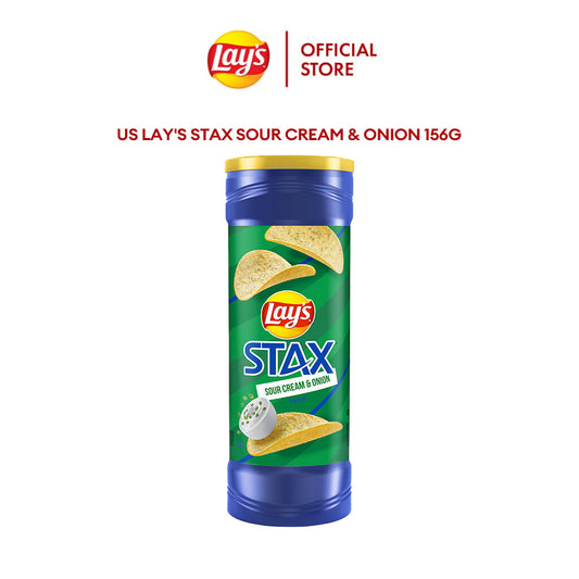 Lay's Stax US Sour Cream & Onion 156g