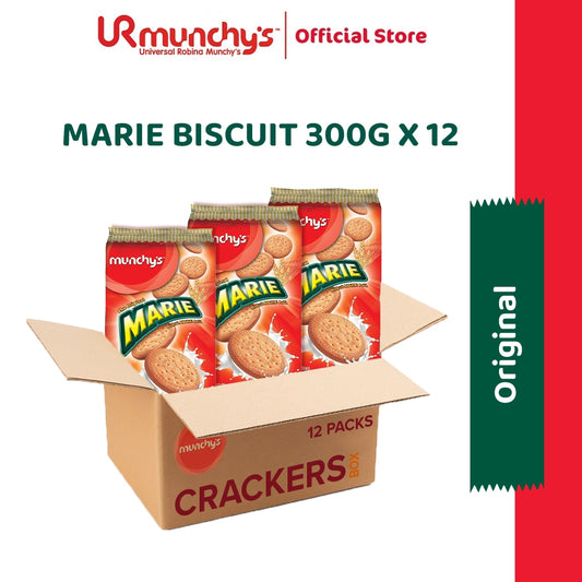 [Carton] Munchy's Marie Biscuit 300g x 12