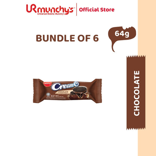 Munchy's Cream-O - Chocolate 64g x 6