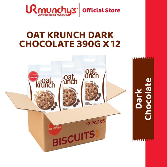 [Carton] Munchy's Oat Krunch Dark Chocolate 390g x 12