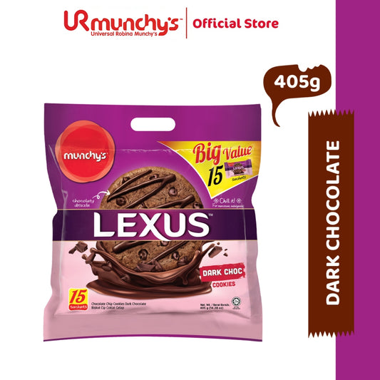 Munchy's LEXUS Cookies - Dark Choc (405g)