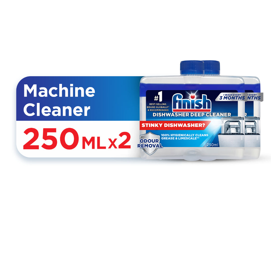 [Bundle Deal] Finish Dishwashing Machine Cleaner Regular Bottle (250ml) x 2units