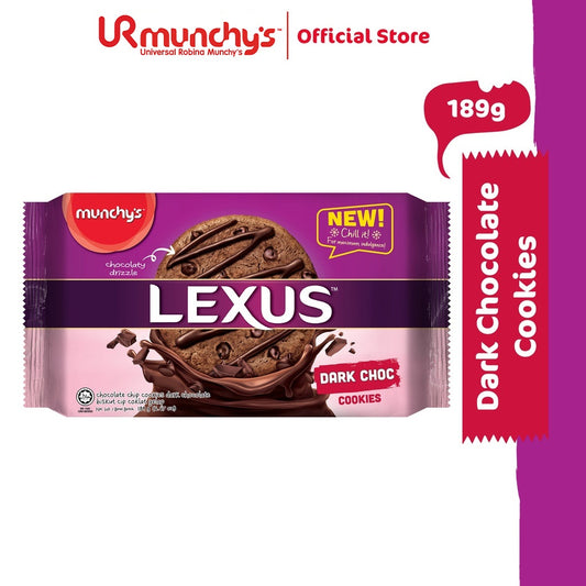 Munchy's LEXUS Cookies - Dark Choc (189g)