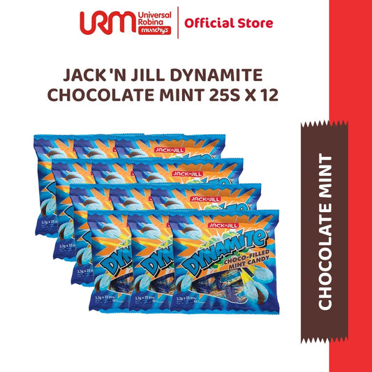 Jack 'n Jill Dynamite Chocolate Mint (25s x 12)